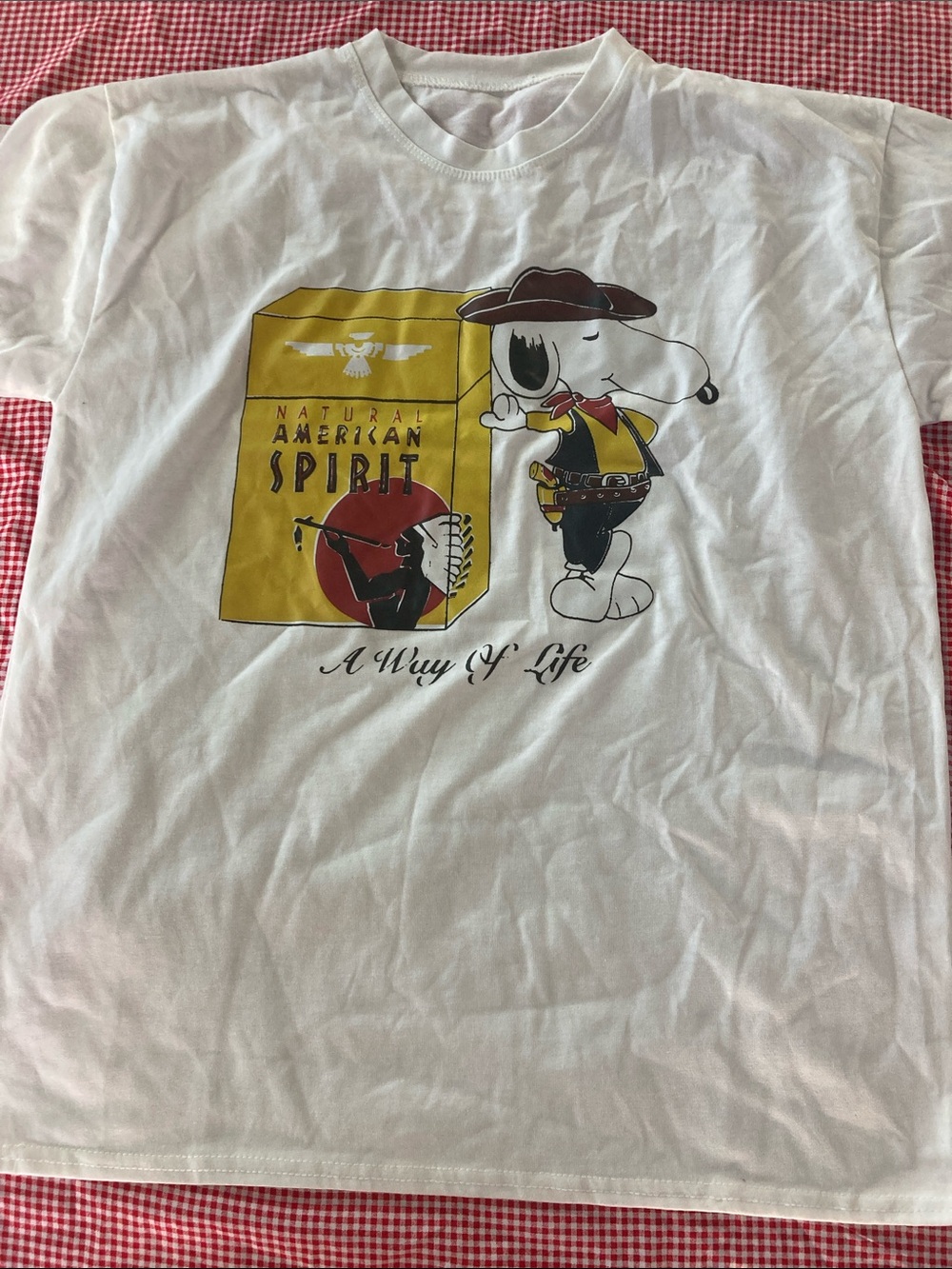 White Kids Short Sleeve Graphic Tee